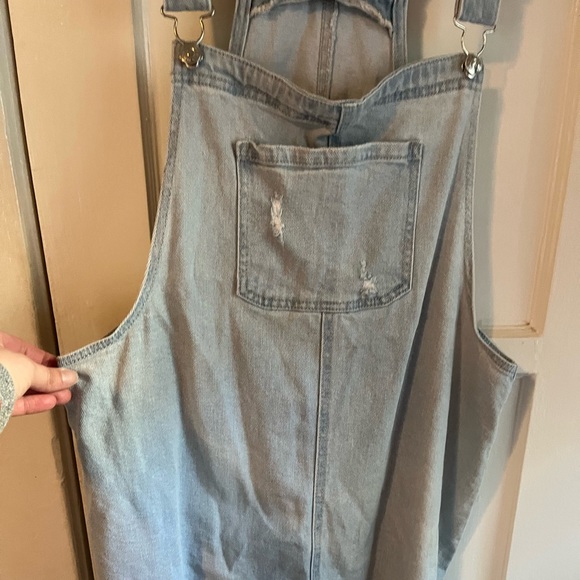 Sold on Curtsy—Wild Fable Denim Overall Dress - Picture 2 of 5